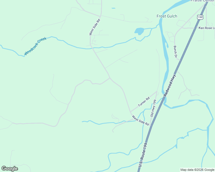 map of restaurants, bars, coffee shops, grocery stores, and more near 6715 West Side Road in Cave Junction