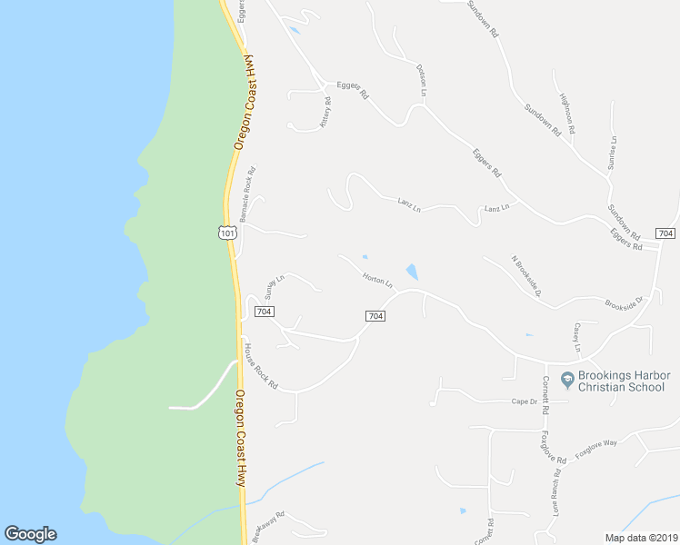 map of restaurants, bars, coffee shops, grocery stores, and more near 95746 Horton Lane in Brookings