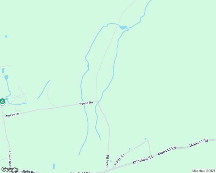 map of restaurants, bars, coffee shops, grocery stores, and more near 6 Old Reed Road in Monson