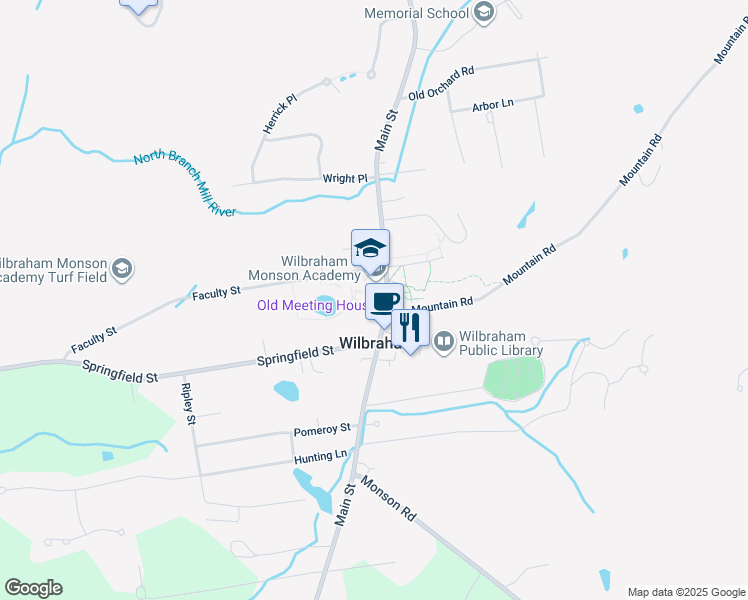 Wilbraham MA Walk Score