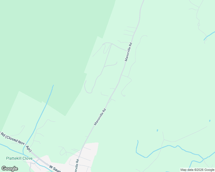 map of restaurants, bars, coffee shops, grocery stores, and more near 177 Manorville Road in Saugerties