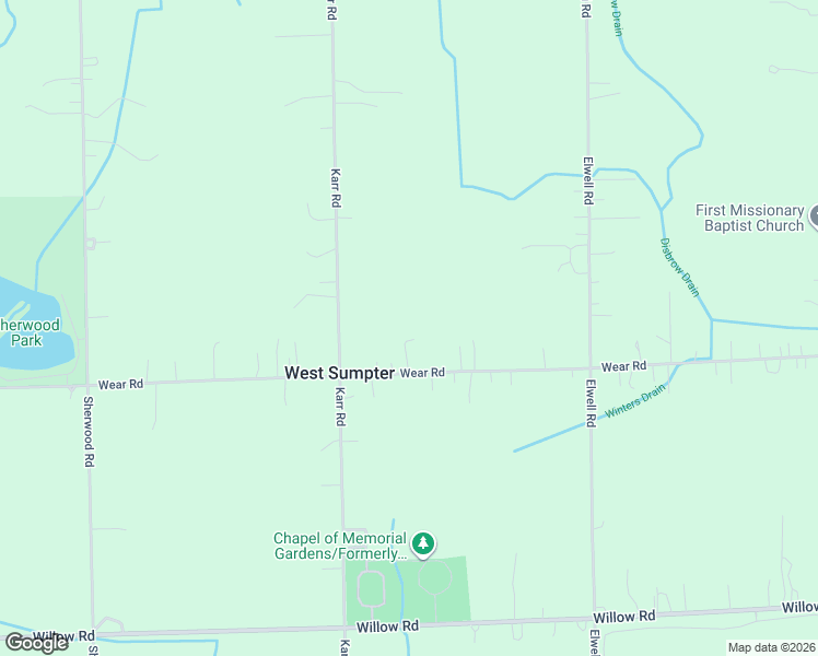 map of restaurants, bars, coffee shops, grocery stores, and more near 48150 Wear Road in Belleville