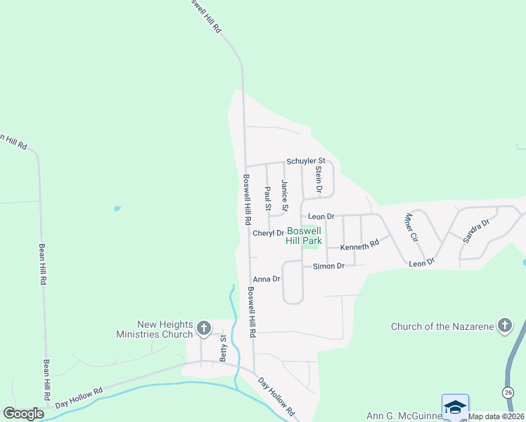 map of restaurants, bars, coffee shops, grocery stores, and more near 323 Paul Street in Endicott