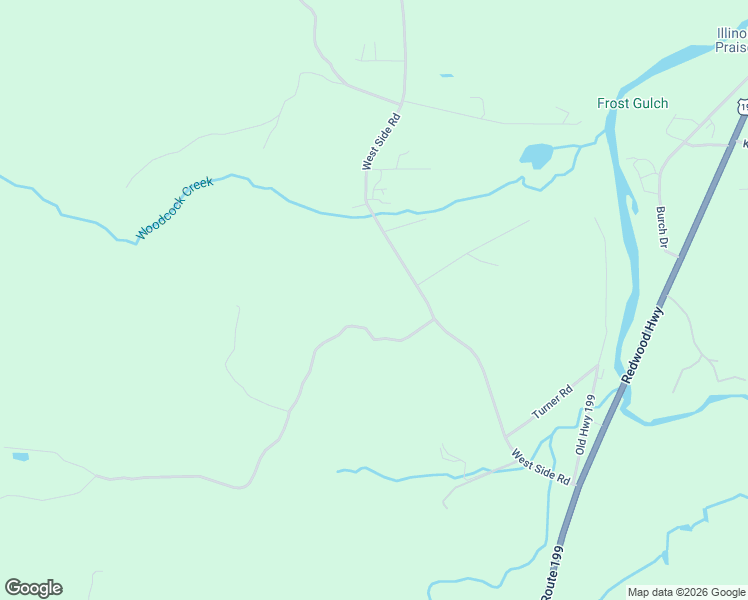 map of restaurants, bars, coffee shops, grocery stores, and more near 6651 West Side Road in Cave Junction