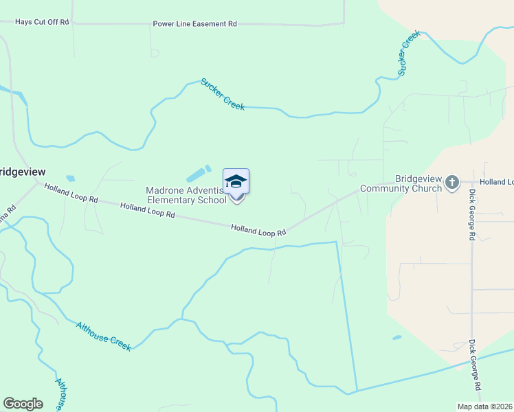 map of restaurants, bars, coffee shops, grocery stores, and more near 4420 Holland Loop Road in Cave Junction