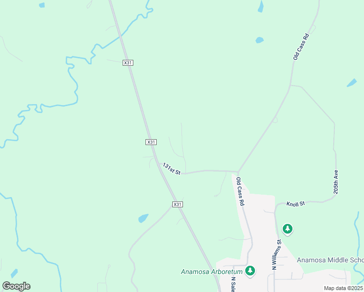 map of restaurants, bars, coffee shops, grocery stores, and more near 212th Avenue in Anamosa