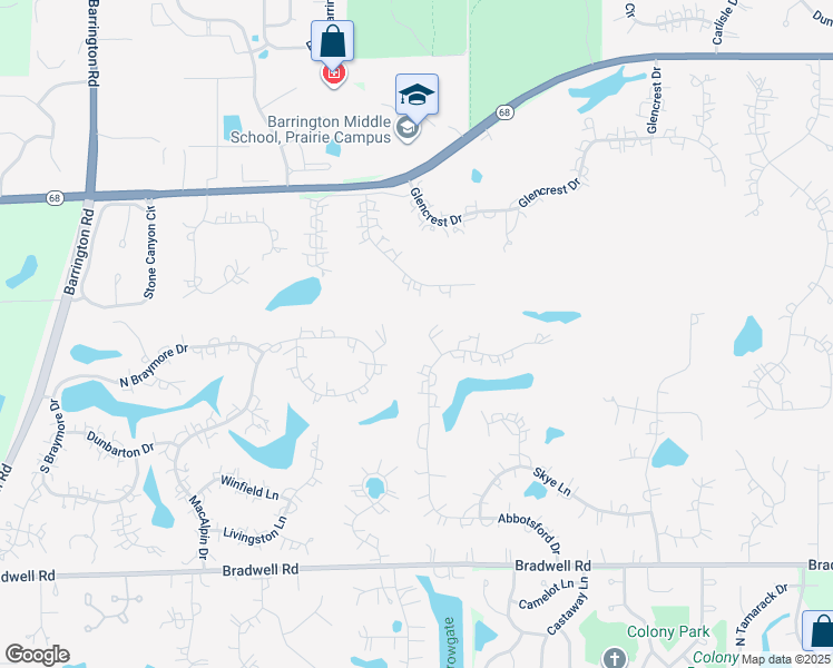 map of restaurants, bars, coffee shops, grocery stores, and more near 658 Alnwick Court in Inverness