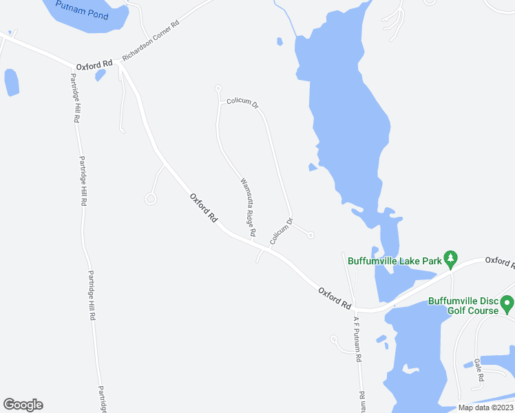 map of restaurants, bars, coffee shops, grocery stores, and more near 6 Wamsutta Ridge Road in Charlton