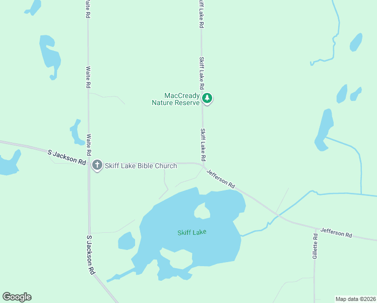 map of restaurants, bars, coffee shops, grocery stores, and more near 1250 Jefferson Road in Clarklake