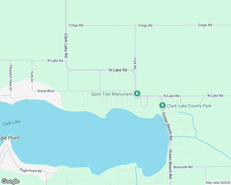 map of restaurants, bars, coffee shops, grocery stores, and more near 4363 Woodward in Clarklake