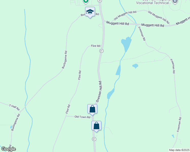 map of restaurants, bars, coffee shops, grocery stores, and more near 47 Dresser Hill Road in Charlton