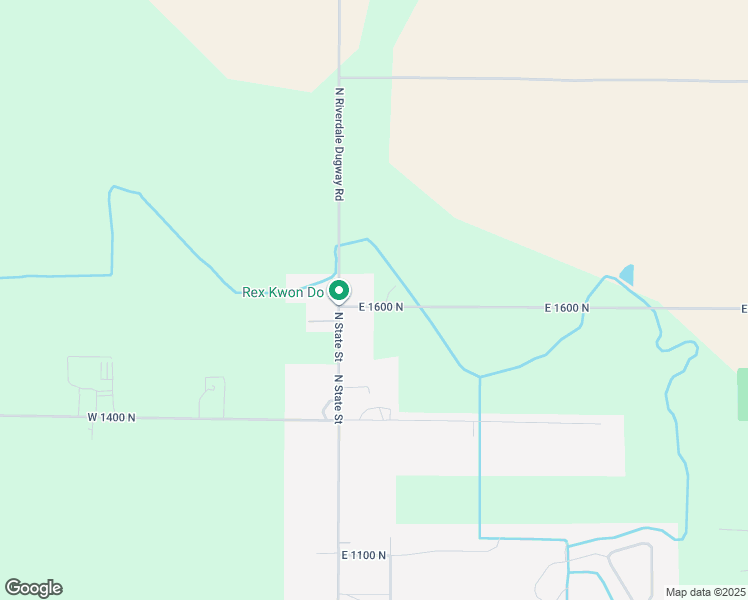 map of restaurants, bars, coffee shops, grocery stores, and more near 77 East 1600 North in Preston
