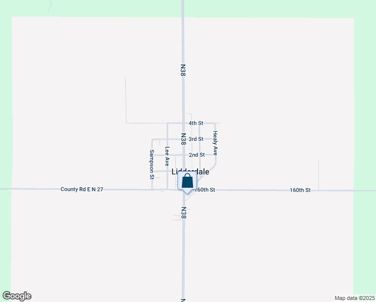 map of restaurants, bars, coffee shops, grocery stores, and more near 208 North Main Street in Lidderdale