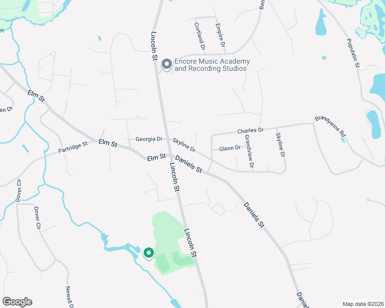 map of restaurants, bars, coffee shops, grocery stores, and more near 11 Skyline Drive in Franklin