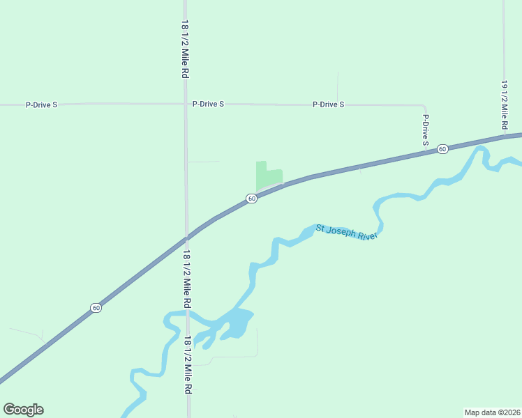 map of restaurants, bars, coffee shops, grocery stores, and more near 18760 Michigan 60 in Tekonsha