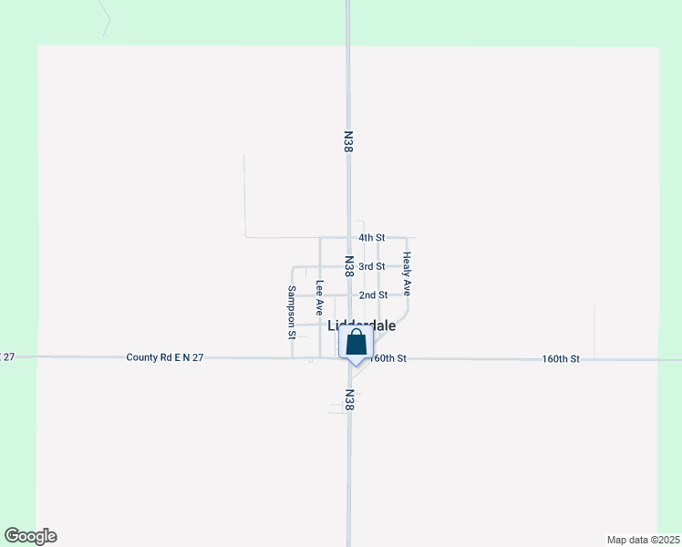 map of restaurants, bars, coffee shops, grocery stores, and more near 208 North Main Street in Lidderdale