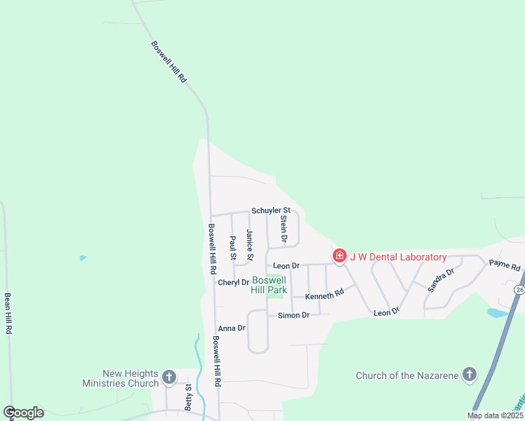 map of restaurants, bars, coffee shops, grocery stores, and more near 932 Schuyler Street in Endicott