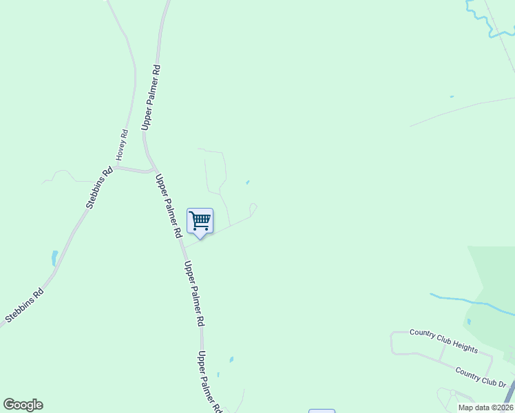 map of restaurants, bars, coffee shops, grocery stores, and more near 98 Macomber Road in Monson