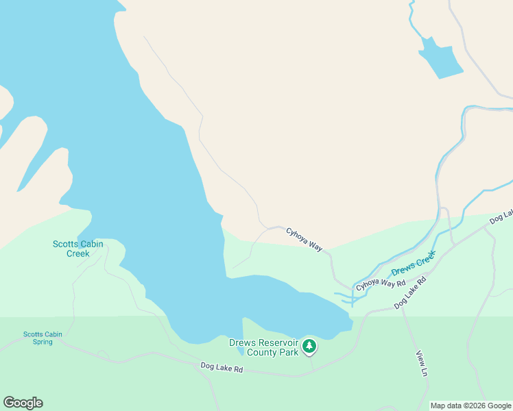 map of restaurants, bars, coffee shops, grocery stores, and more near Cyhoya Way in Lakeview