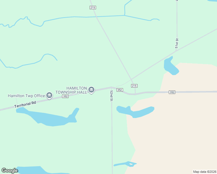 map of restaurants, bars, coffee shops, grocery stores, and more near 52006 Territorial Road in Decatur