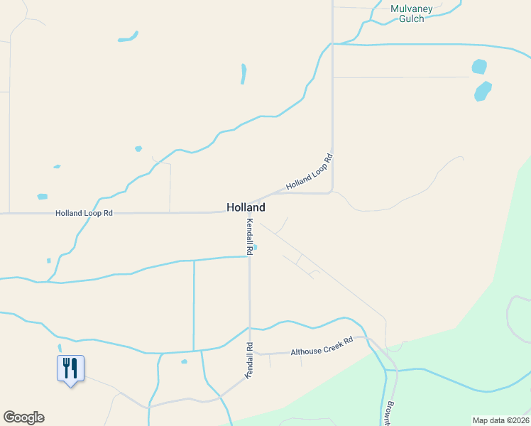 map of restaurants, bars, coffee shops, grocery stores, and more near 7255 Holland Loop Road in Cave Junction