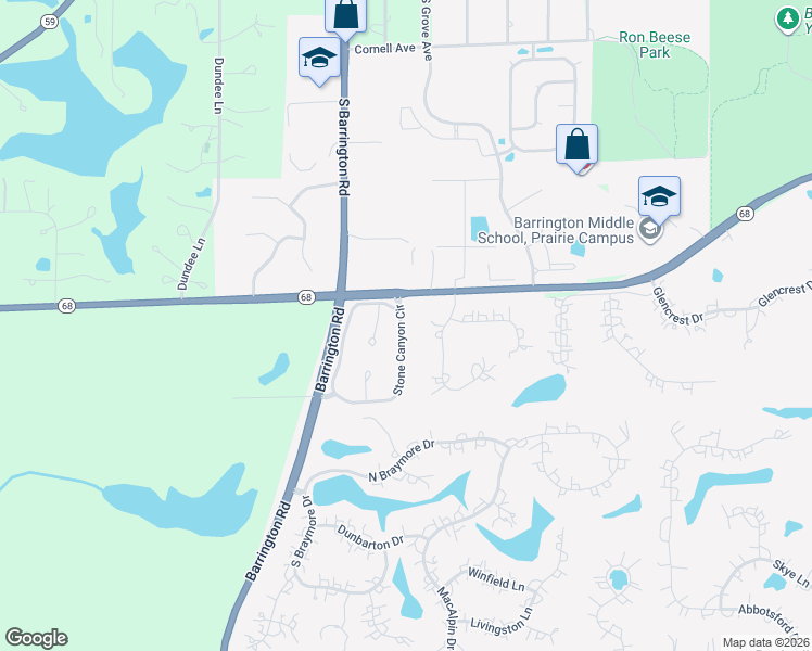 map of restaurants, bars, coffee shops, grocery stores, and more near 823 Stone Canyon Circle in Inverness