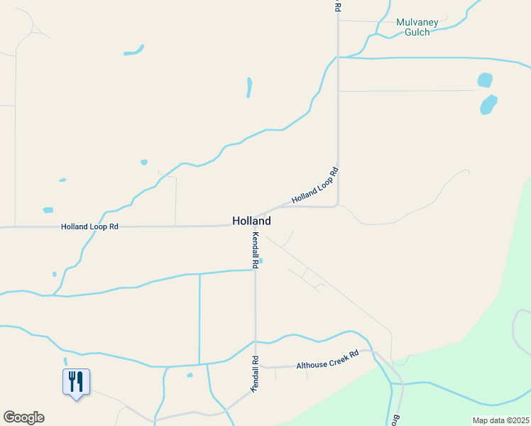 map of restaurants, bars, coffee shops, grocery stores, and more near 400 Browntown Road in Cave Junction