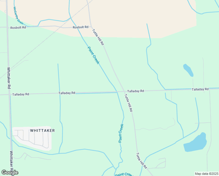 map of restaurants, bars, coffee shops, grocery stores, and more near 8711 Talladay Road in Milan