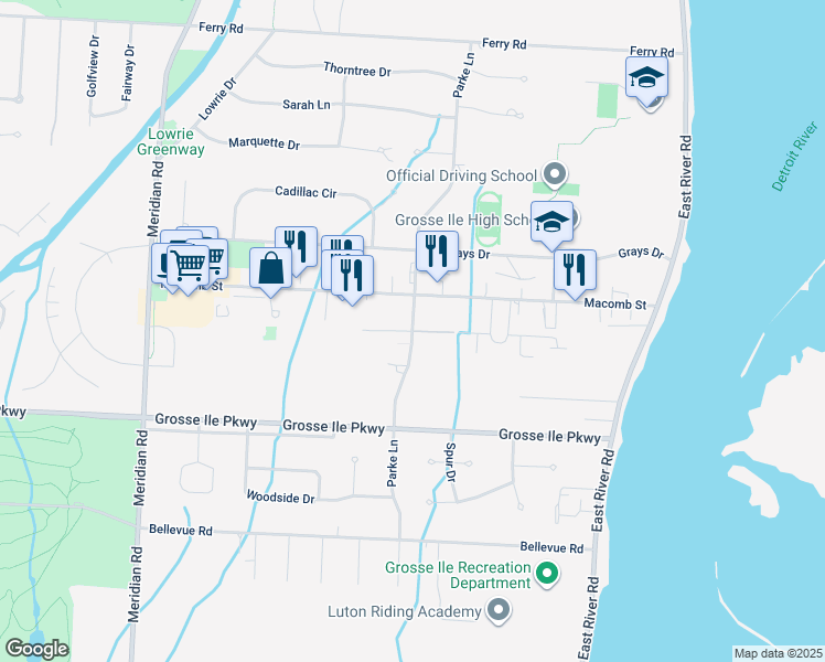 Mathias Drive, Grosse Ile Township MI Walk Score