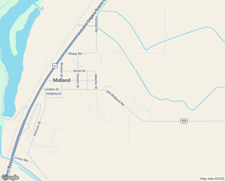 map of restaurants, bars, coffee shops, grocery stores, and more near 521 Old Midland Road in Midland