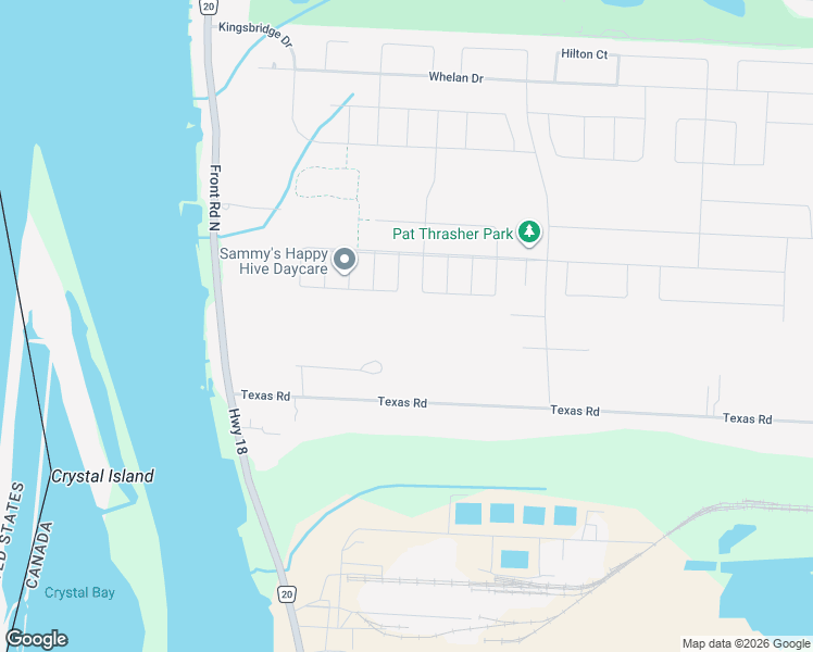 map of restaurants, bars, coffee shops, grocery stores, and more near in Amherstburg