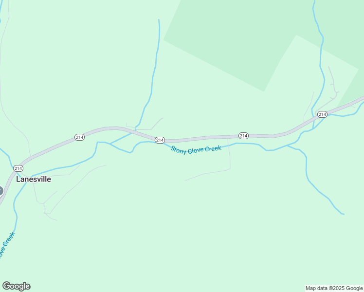 map of restaurants, bars, coffee shops, grocery stores, and more near 1890 New York 214 in Lanesville