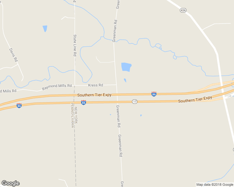 map of restaurants, bars, coffee shops, grocery stores, and more near 3063 Greenman Road in Findley Lake