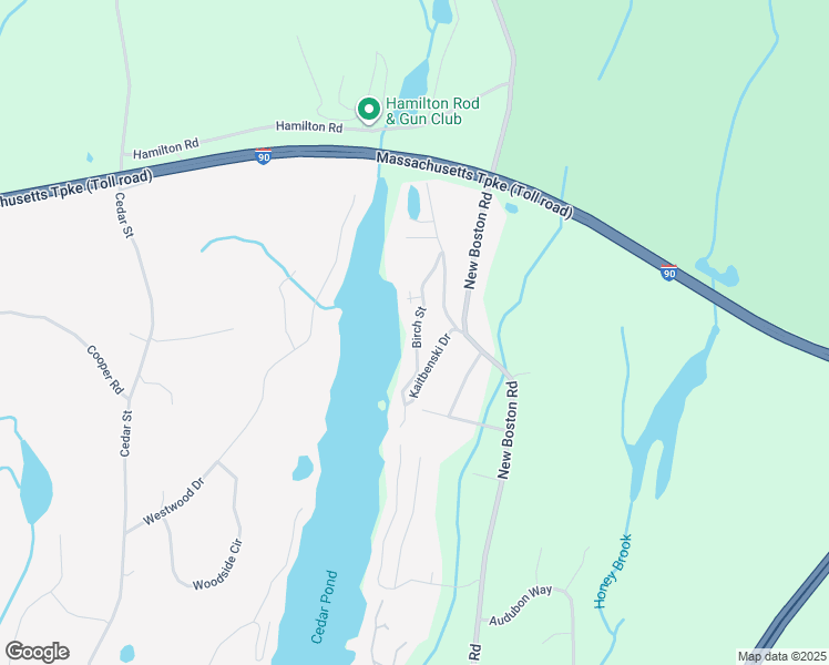 map of restaurants, bars, coffee shops, grocery stores, and more near 2 Kaitbenski Drive in Sturbridge