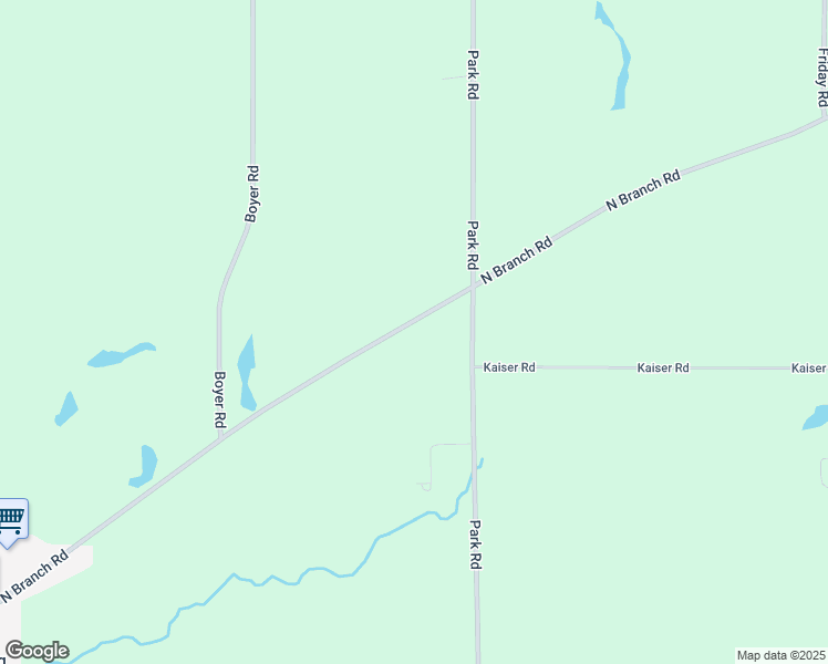 map of restaurants, bars, coffee shops, grocery stores, and more near 5590 North Branch Road in Coloma
