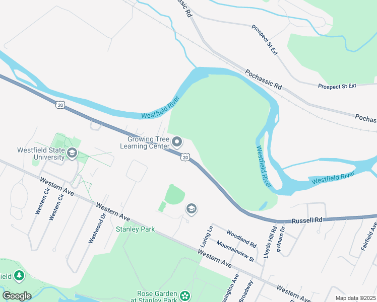 map of restaurants, bars, coffee shops, grocery stores, and more near 431 Russell Rd in Westfield