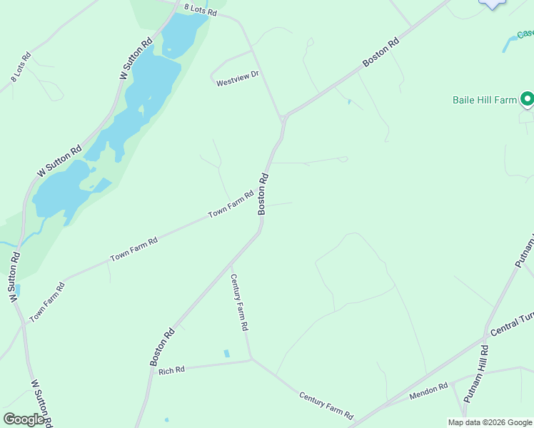 map of restaurants, bars, coffee shops, grocery stores, and more near 504 Boston Road in Sutton