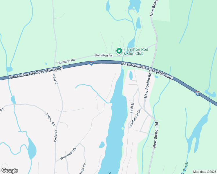map of restaurants, bars, coffee shops, grocery stores, and more near 85 Westwood Drive in Sturbridge