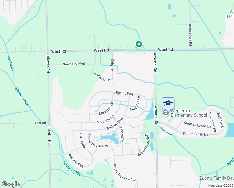 26381 Higgins Way, Brownstown Charter Township MI Walk Score