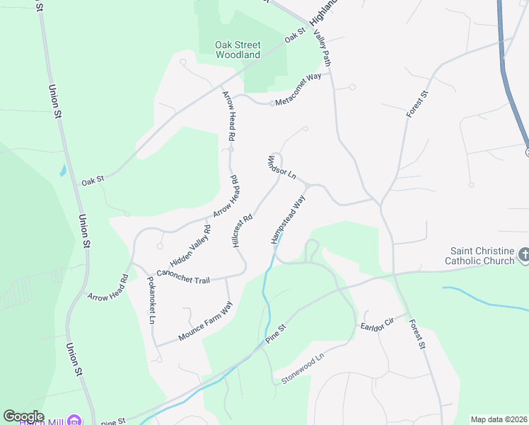 map of restaurants, bars, coffee shops, grocery stores, and more near 240 Hillcrest Road in Marshfield