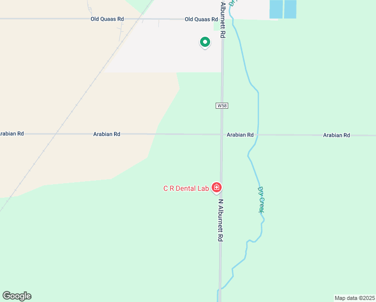 map of restaurants, bars, coffee shops, grocery stores, and more near 2630 Arabian Road in Alburnett