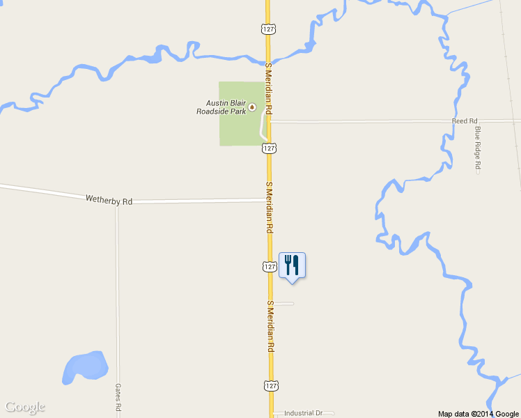 map of restaurants, bars, coffee shops, grocery stores, and more near 2893 Wetherby Road in Clarklake