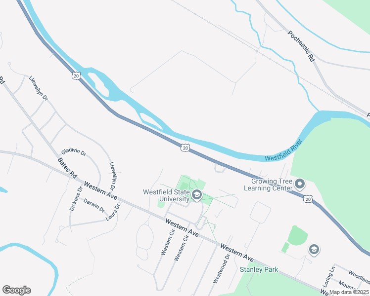 map of restaurants, bars, coffee shops, grocery stores, and more near 709 Russell Road in Westfield