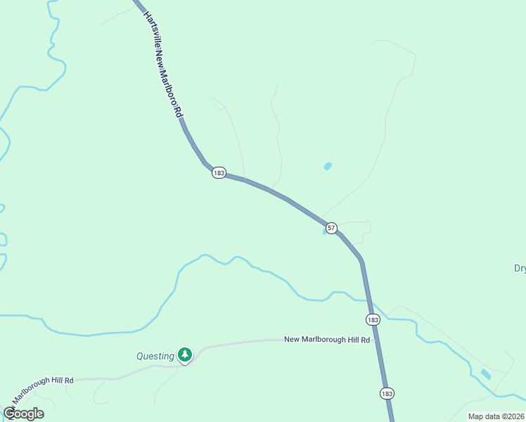 map of restaurants, bars, coffee shops, grocery stores, and more near 699 Hartsville New Marlboro Road in New Marlborough