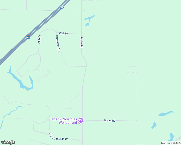 map of restaurants, bars, coffee shops, grocery stores, and more near 1215 Roslin Road in Benton Harbor