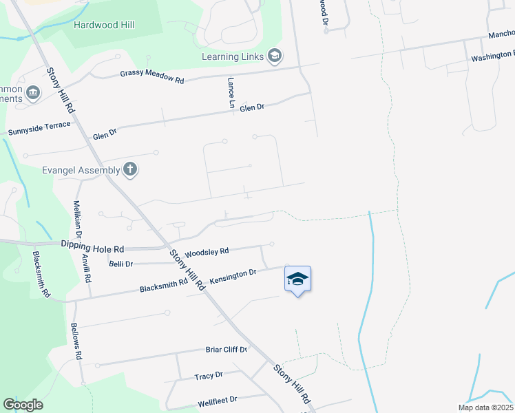 map of restaurants, bars, coffee shops, grocery stores, and more near 21 Fernwood Drive in Wilbraham