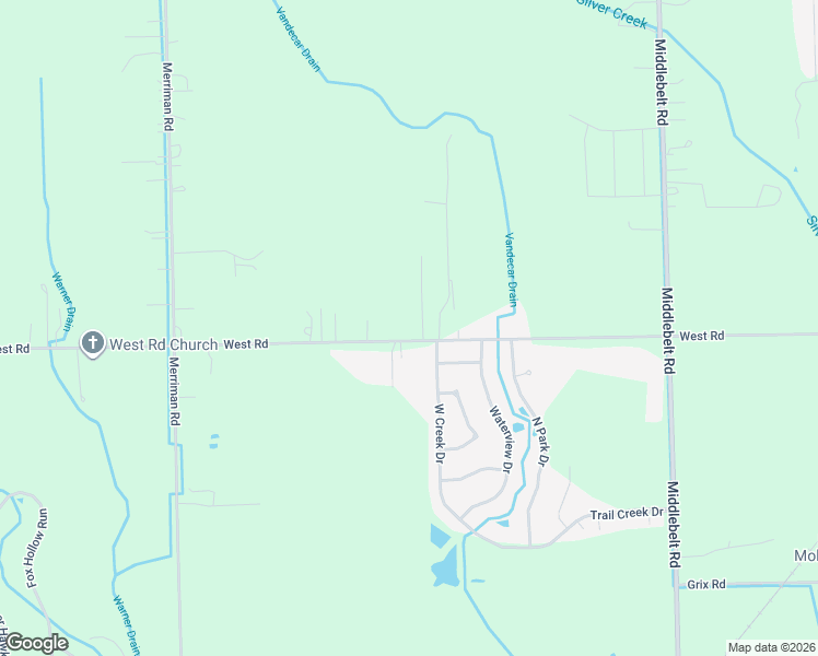 map of restaurants, bars, coffee shops, grocery stores, and more near 30362 West Road in Huron Charter Township