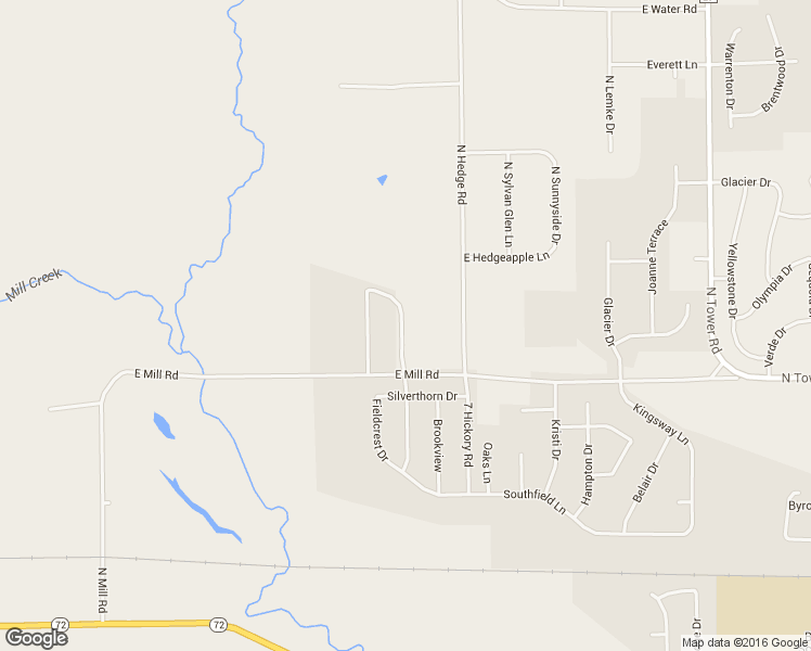 map of restaurants, bars, coffee shops, grocery stores, and more near 1055 Old Hunter Run in Byron