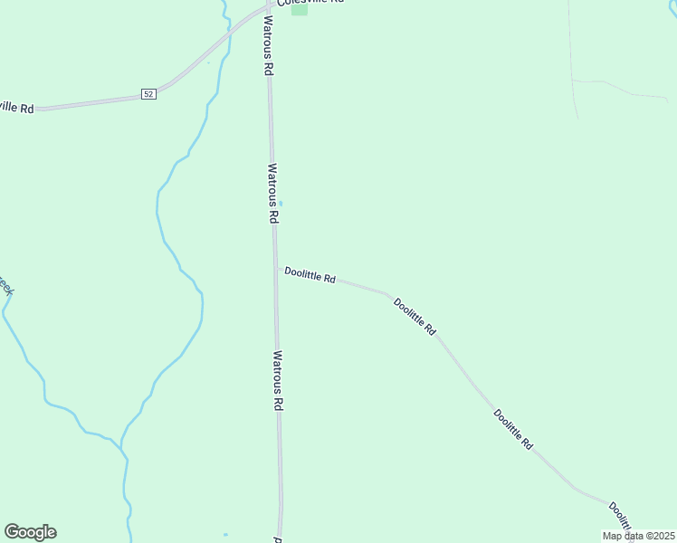 map of restaurants, bars, coffee shops, grocery stores, and more near 2-44 Doolittle Rd in Harpursville
