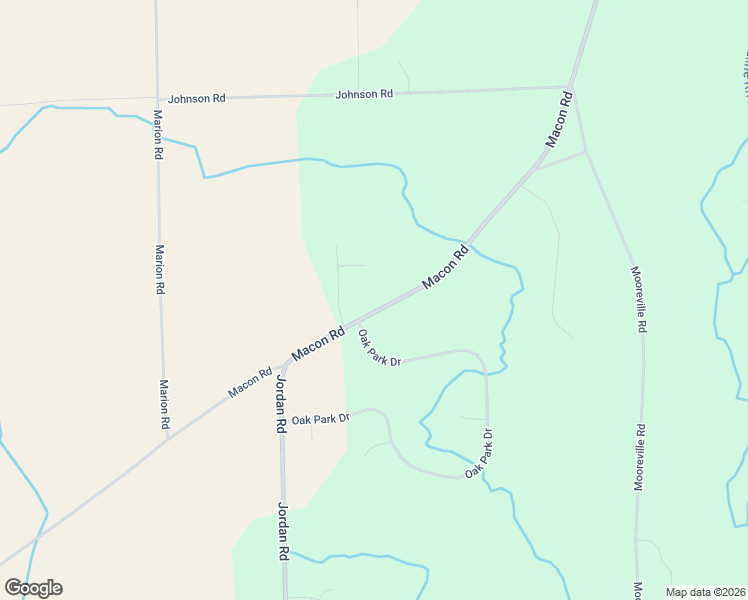 map of restaurants, bars, coffee shops, grocery stores, and more near 9860 Macon Road in Saline